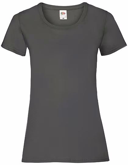 Fruit of the Loom Ladies´ Valueweight T Light Graphite (Solid) XXL (F288N), F288N