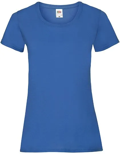 Fruit of the Loom T-Shirt mit Slim-Fit-Schnitt für Damen, Royal Blue XS, F288N