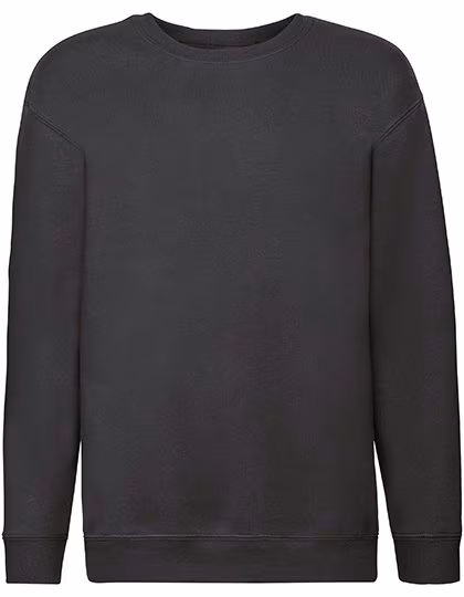Fruit of the Loom Sweat-Shirt Premium avec Col Rond pour Enfant, Deep Navy 116, F324K