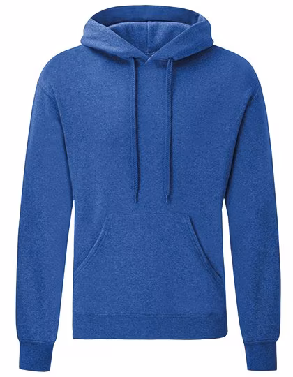 Fruit of the Loom Classic Felpa con cappuccio con Tasca a Marsupio, Heather Royal S, F421