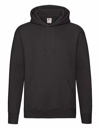 Fruit of the Loom Premium Felpa con cappuccio con Tasca a Marsupio, Heather Grey S, F421N