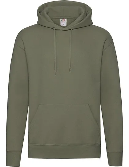 Fruit of the Loom Premium Kapuzensweat mit Kängurutasche, Classic Olive XL, F421N