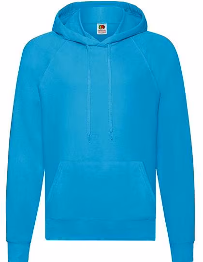 Fruit of the Loom Leichtes Hoodie mit Raglan-Ärmeln, Black S, F430