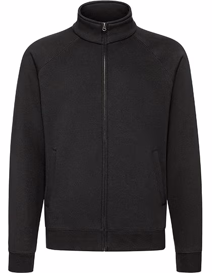 Fruit of the Loom Premium Sweat Jacket with Stand-Up Collar, Light Graphite (Solid) L, F457