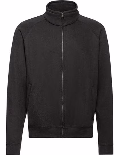 Fruit of the Loom Veste Sweat Classique avec Col Officier, Light Graphite (Solid) S, F457N
