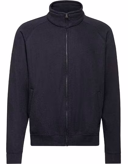 Fruit of the Loom Classic Sweatjacke mit Stehkragen, Deep Navy XXL, F457N