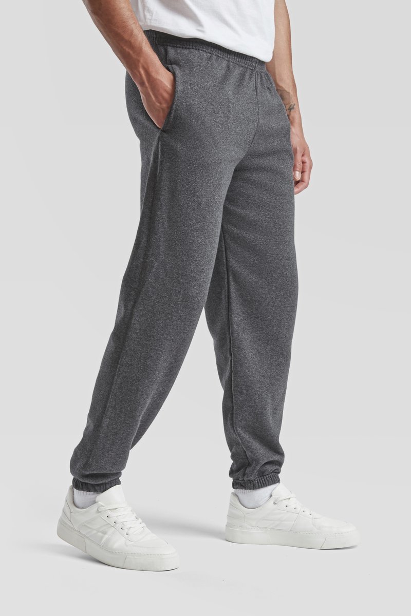 Fruit of the Loom Klassische Jogginghose mit elastischem Bund, Black XS, F480