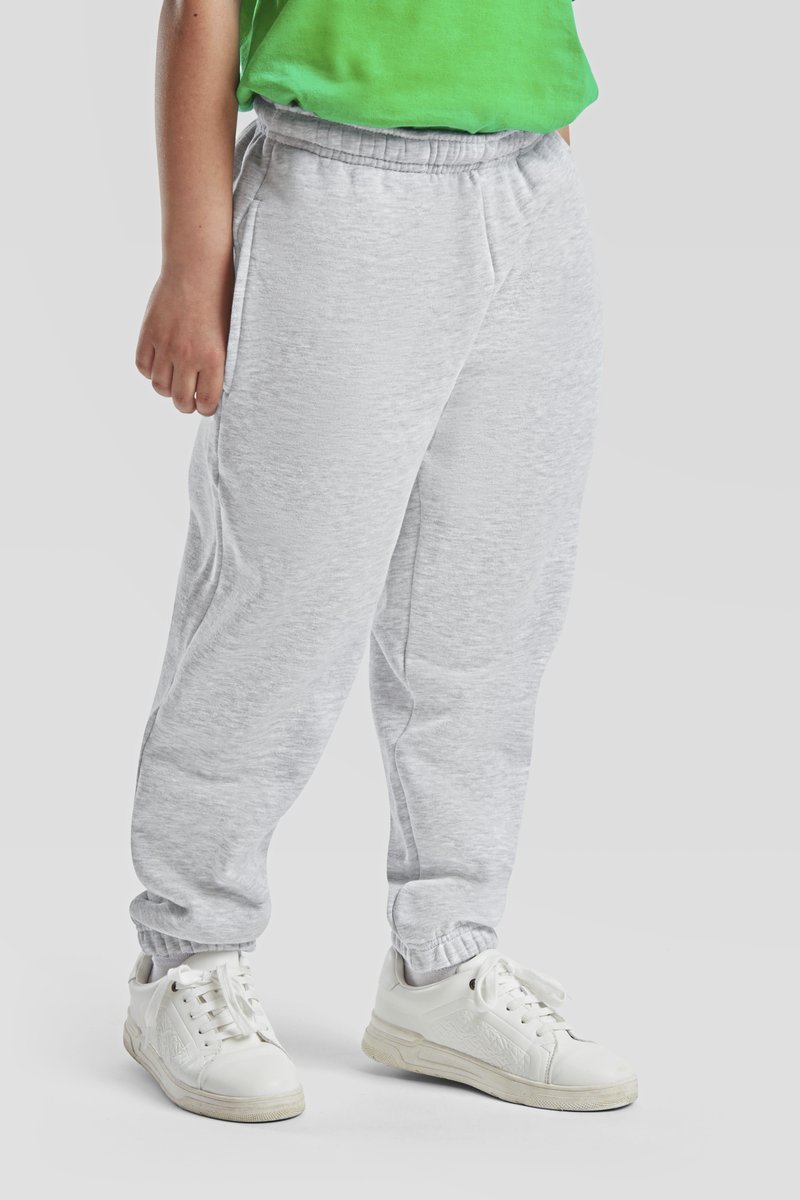 Fruit of the Loom Jog Pants mit elastischen Bündchen für Kinder, Black 140, F480K