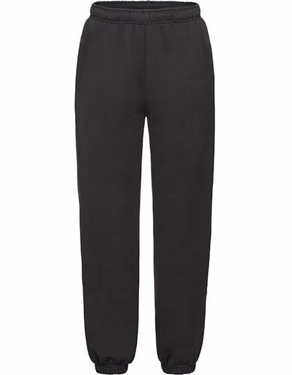 Fruit of the Loom Jog Pants mit elastischen Bündchen für Kinder, Black 140, F480K