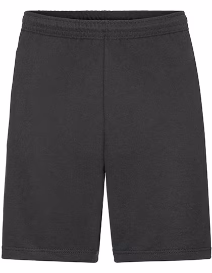 Fruit of the Loom Short Sweat Léger avec Cordon, Black S, F495