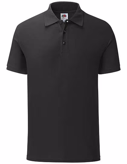 Fruit of the Loom 65/35 Piqué Polo mit Tailored Fit, Black S, F506