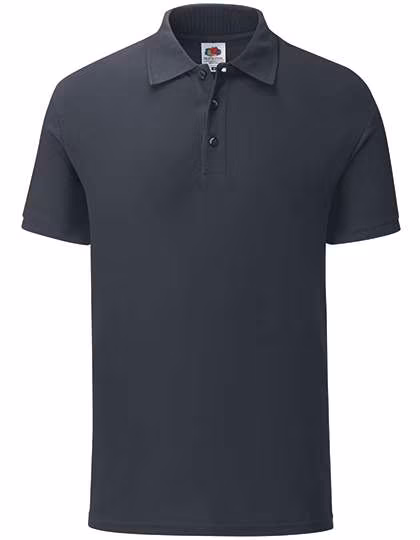 Fruit of the Loom 65/35 Piqué Polo mit Tailored Fit, Deep Navy L, F506
