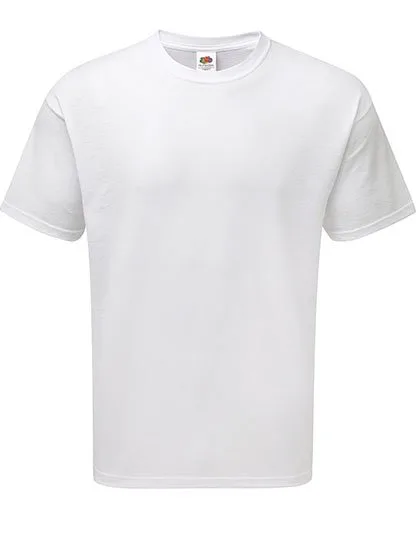 Fruit of the Loom 3er-Pack Herren T-Shirts 100% Baumwolle, White S, F997