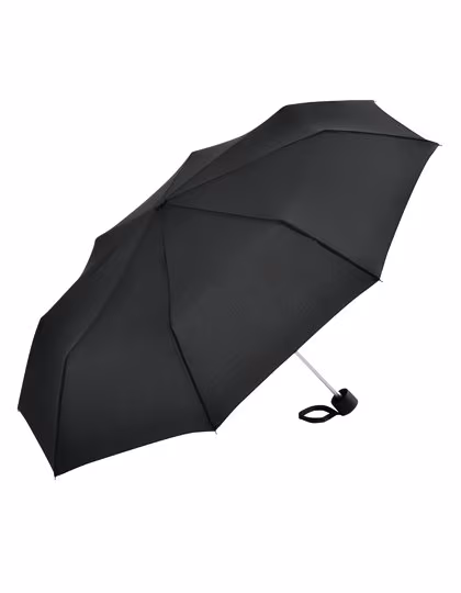 FARE Alu-Mini-Taschenschirm mit Windproof-Funktion, Black Ø 90 cm, FA5008