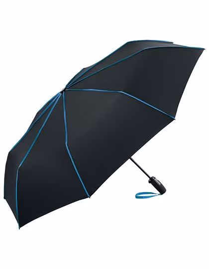 FARE AOC Oversize Pocket Umbrella with Double Auto-Open, Black/Blue Ø 104 cm, FA5639