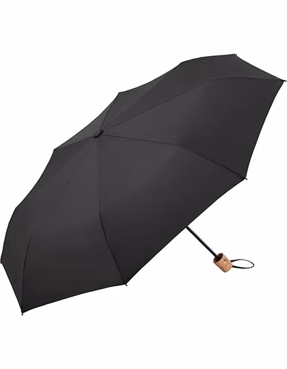 FARE Pocket Umbrella ÖkoBrella with Shopping Bag, Black Ø 98 cm, FA9158WS