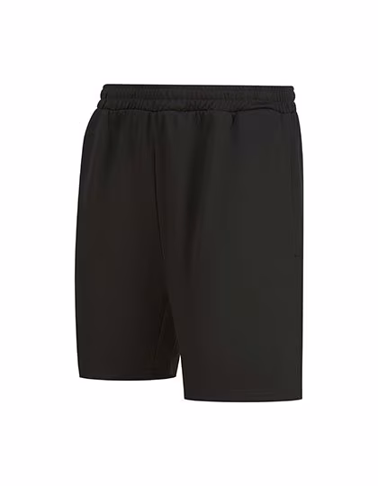 Shorts in maglia con tasche con Zip e coulisse