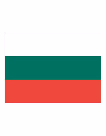 Printwear Fahne Bulgarien 90 x 150 cm, Bulgaria 90 x 150 cm, FLAGBG