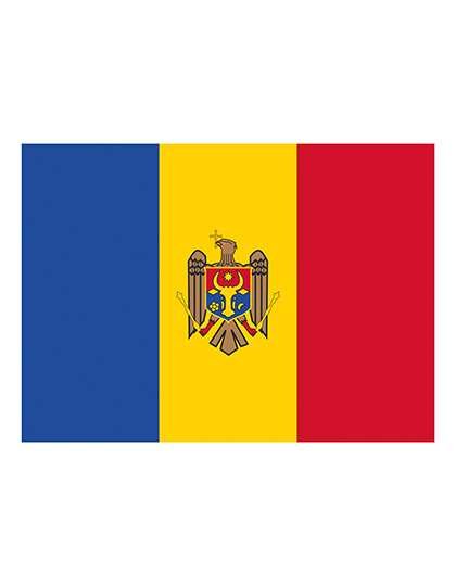 Printwear Moldawien Fahne 90x150 cm Polyester, Moldova 90 x 150 cm, FLAGMD
