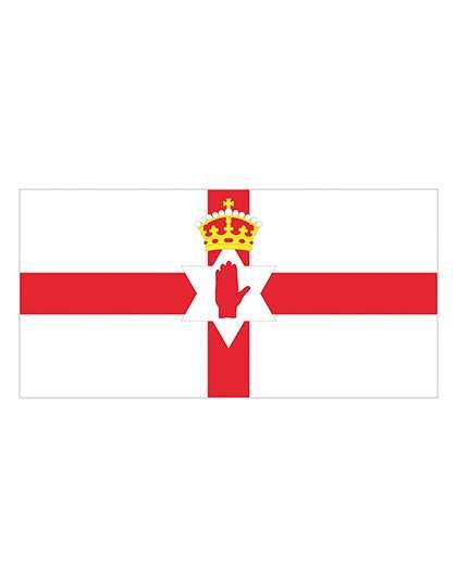 Printwear Nordirland Flagge 90x150 cm Polyester, Northern Ireland 90 x 150 cm, FLAGNIR