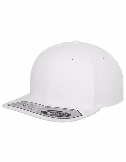 Flexfit 110 Snapback Cap con Fascia Antisudore, White One Size, FX110