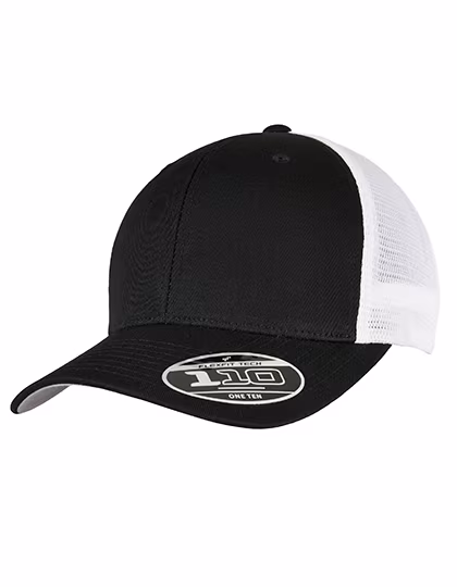 FLEXFIT 110 Mesh Cap con Snapback, Charcoal/White One Size, FX110MT