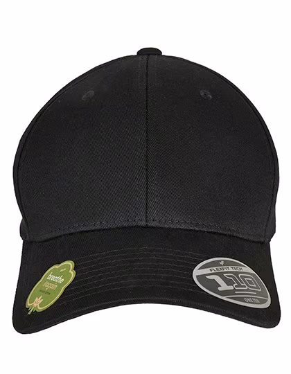 Flexfit 110 Organic Cap mit Visor, White One Size, FX110OC
