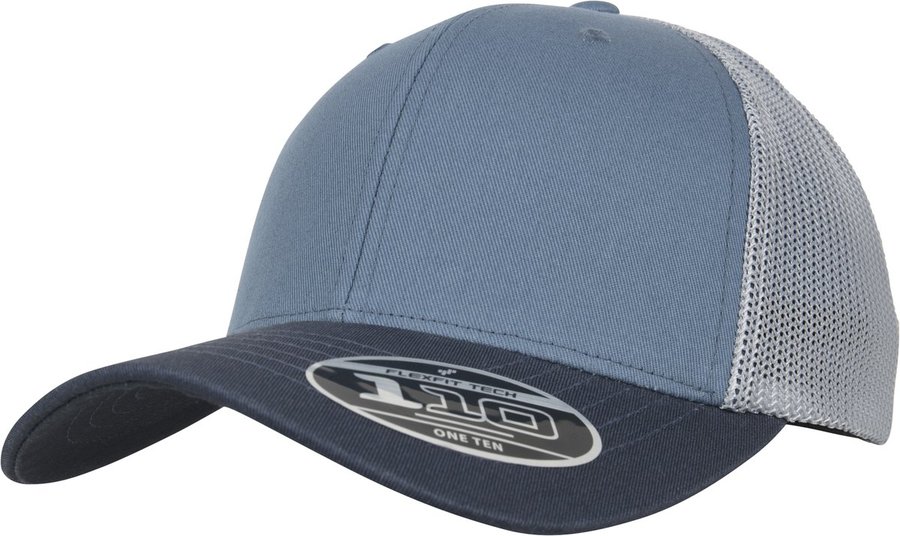 Flexfit 110 Trucker Cap con retro in mesh, Earth Tones/Indian Tan One Size, FX110T