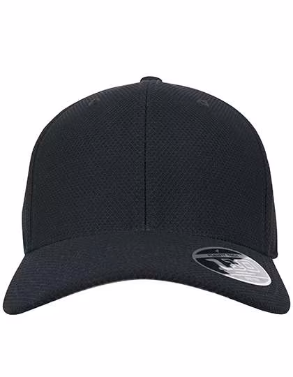FLEXFIT Hybrid Cap mit Rautenmuster, Black One Size, FX110VH