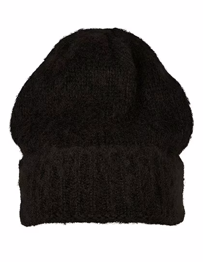 Flexfit Soft Acrylic Beanie mit Rippbündchen, Black One Size, FX1503A