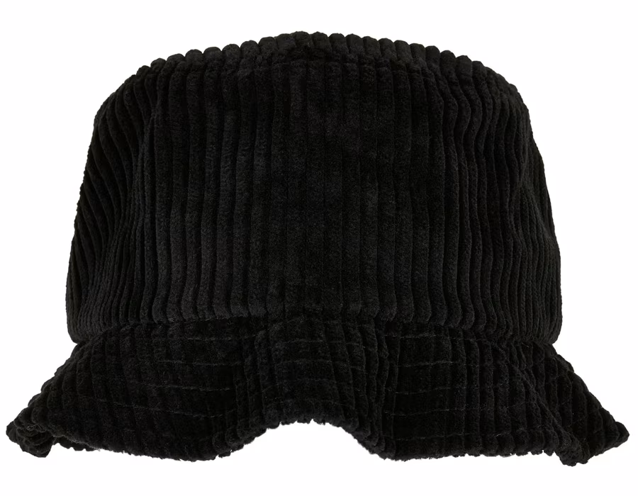 FLEXFIT Bob Big Corduroy en Coton, Black One Size, FX5003BC