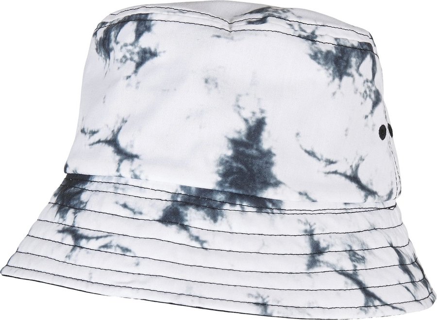 FLEXFIT Cappello a secchiello reversibile Batik nero-bianco, Black-White/Black One Size, FX5003BD
