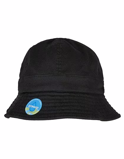 FLEXFIT Eco Washed Tennis Hut, Black One Size, FX5005ET