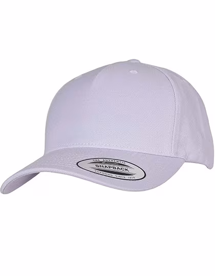 FLEXFIT Casquette Snapback 5 Panneaux avec Visière Incurvée, Light Purple One Size, FX5789M