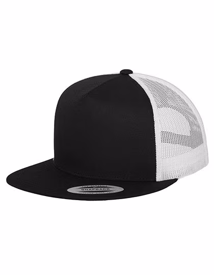 FLEXFIT Classic Trucker Cap 2-Tone Design, Black/White One Size, FX6006T