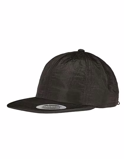 FLEXFIT Verstellbare Nylon-Kappe mit Klassiker-Schnitt, Black One Size, FX6088N