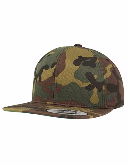 FLEXFIT Casquette Snapback Classique Camouflage Woodland, Camo One Size, FX6089CF