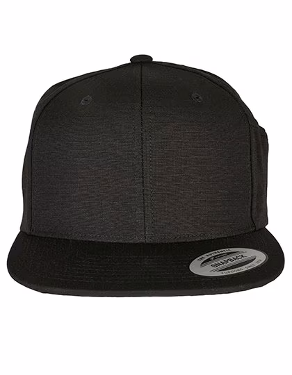 FLEXFIT Pencil Holder Snapback Cap mit Stifthalter, Black One Size, FX6089PS