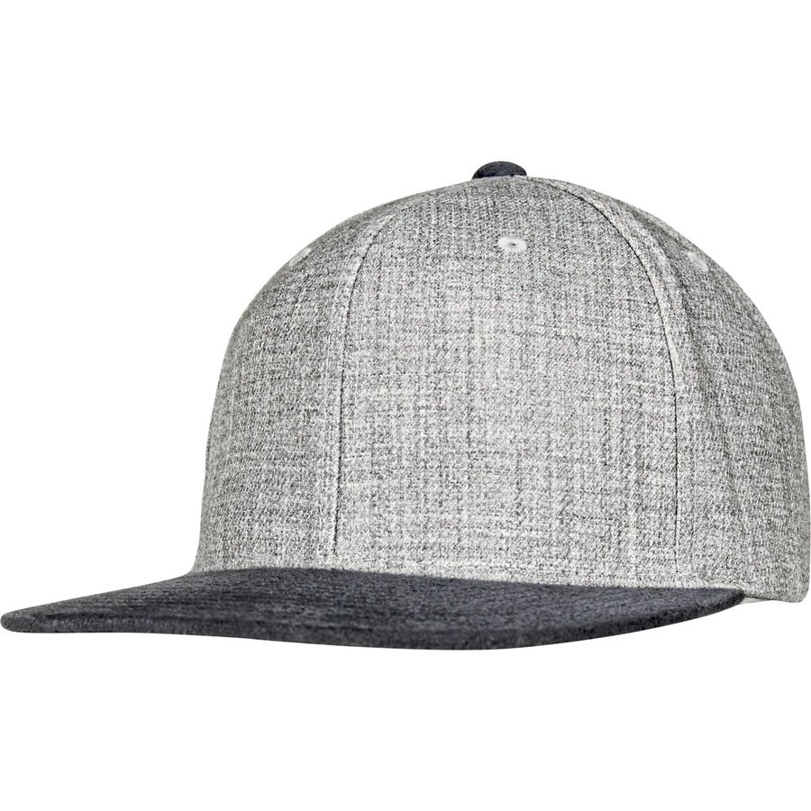 FLEXFIT Casquette Snapback Melange velours avec ajustement, Grey/Grey One Size, FX6089VM