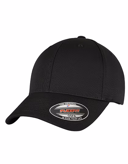 FLEXFIT Alpha Shape Flexfit Cap with Flat Front, Dark Grey L/XL, FX6277AS