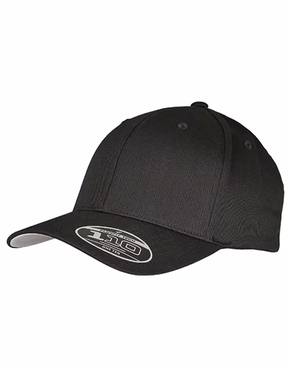 Flexfit Wooly Combed Cap with Adjustment, Black One Size, FX6277DC