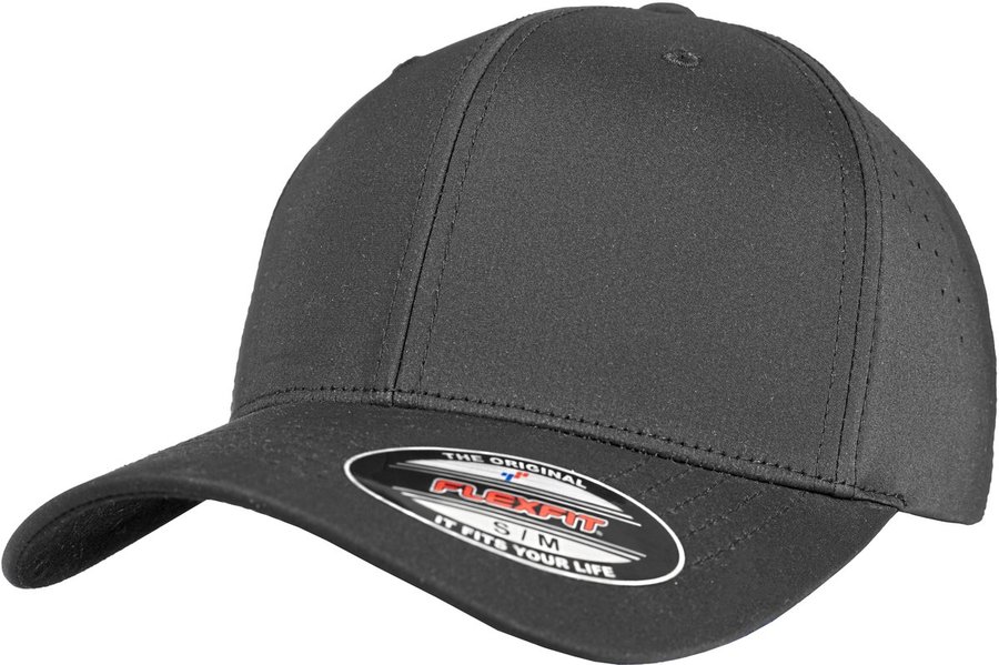 Flexfit Sportcap mit Perforation, Black L/XL, FX6277P