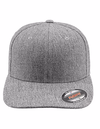 FLEXFIT Sporty 6-Panel Cap with Flexfit, Heather Grey L/XL, FX6277PS