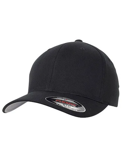 Flexfit Brushed Twill Cap with Silver Under-Visor, Black L/XL, FX6377