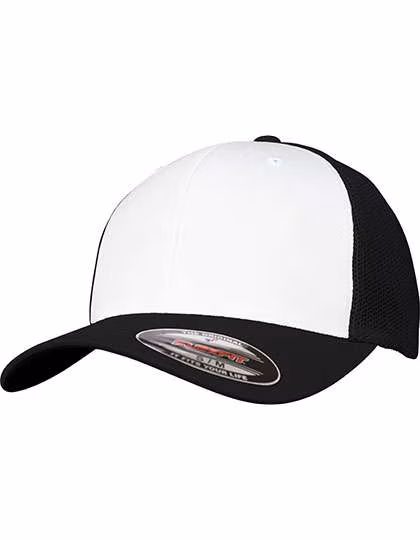 FLEXFIT Casquette Mesh avec Devant Renforcé en, Black/White S/M, FX6511CF