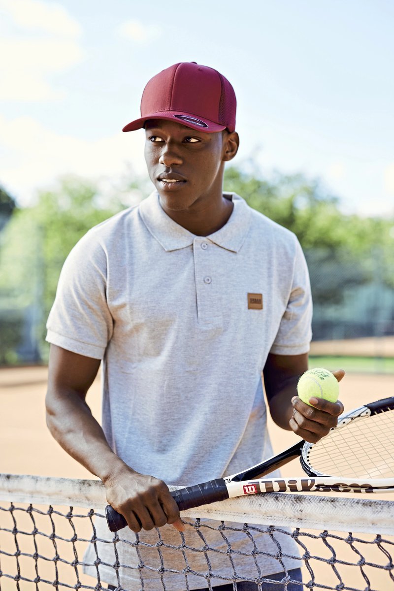 Flexfit Tactel Mesh Cap 6-Panel, Red S/M, FX6533