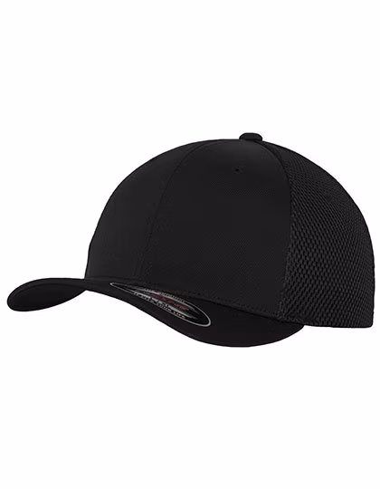 Flexfit Casquette Mesh Tactel 6 Panneaux, Red S/M, FX6533