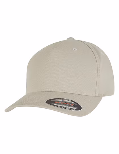 Flexfit 5 Panel Kappe Schwarz/Khaki, Navy S/M, FX6560