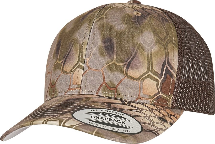 FLEXFIT Kryptek® Retro Trucker Cap Typhon, Highlander One Size, FX6606KR