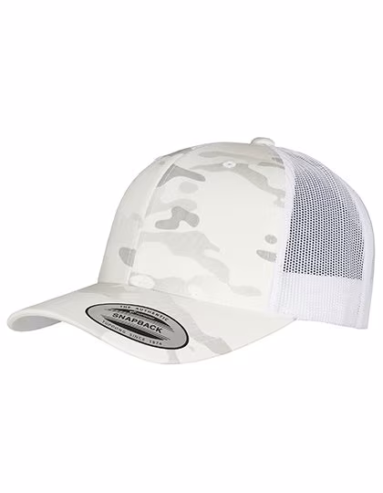 FLEXFIT Retro Trucker Cap im Multicam-Look, Arid/Brown One Size, FX6606MC